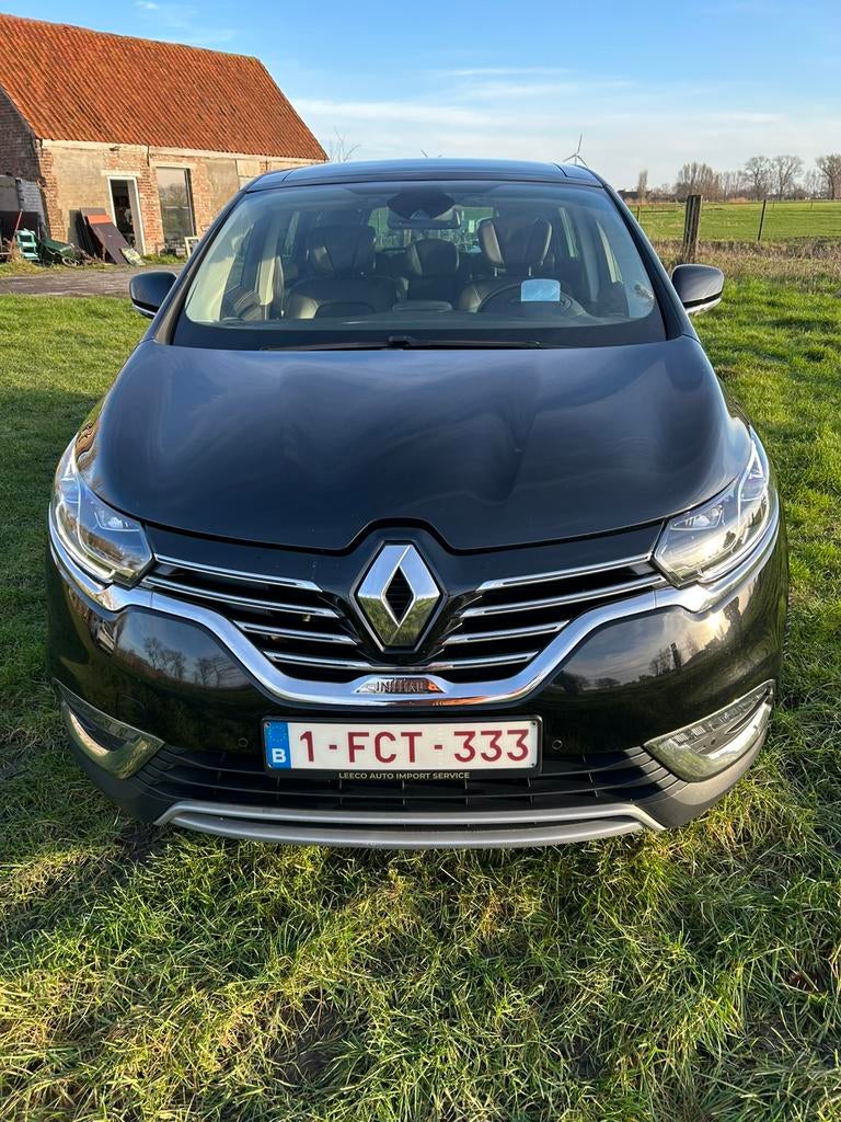 Renault Espace - Benzine - 225PK - 5-zit - Initial Paris, Auto's, Renault, Monovolume, Euro 6, 4 cilinders, Zwart
