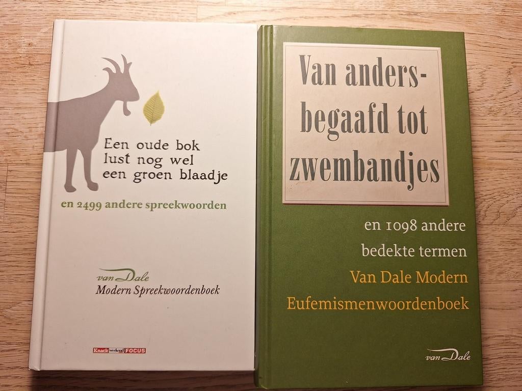 Van Dale Modern Spreekwoordenboek en Eufemismenwoordenboek, Boeken, Ophalen of Verzenden, Zo goed als nieuw, Van Dale