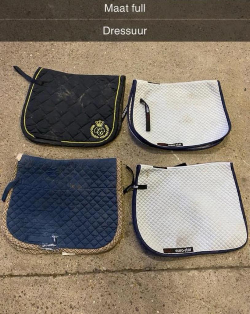 op: 14 paardendekjes 🐴 maten Full, Cob en Pony / Shet, Enlèvement ou Envoi, Utilisé