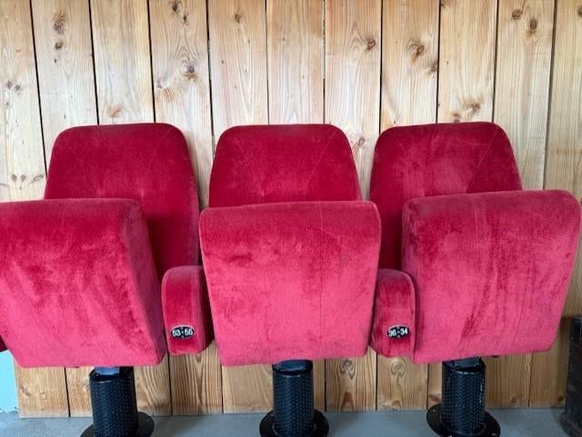 Unieke theaterstoelen, Ophalen, Gebruikt, Eenpersoons, Minder dan 75 cm