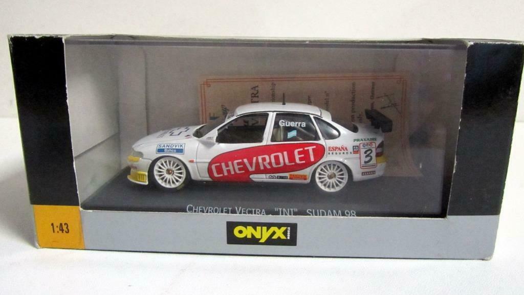 Chevrolet Vectra Sudam 98 A. Guerra ONYX + certificaat Opel, Hobby en Vrije tijd, Modelauto's | 1:43, Ophalen of Verzenden, Zo goed als nieuw