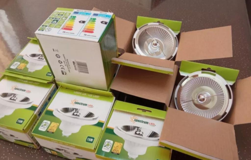 Spectrum led GU10 15WATT 4000K 1050LM White, Huis en Inrichting, Ophalen of Verzenden, Nieuw, Led
