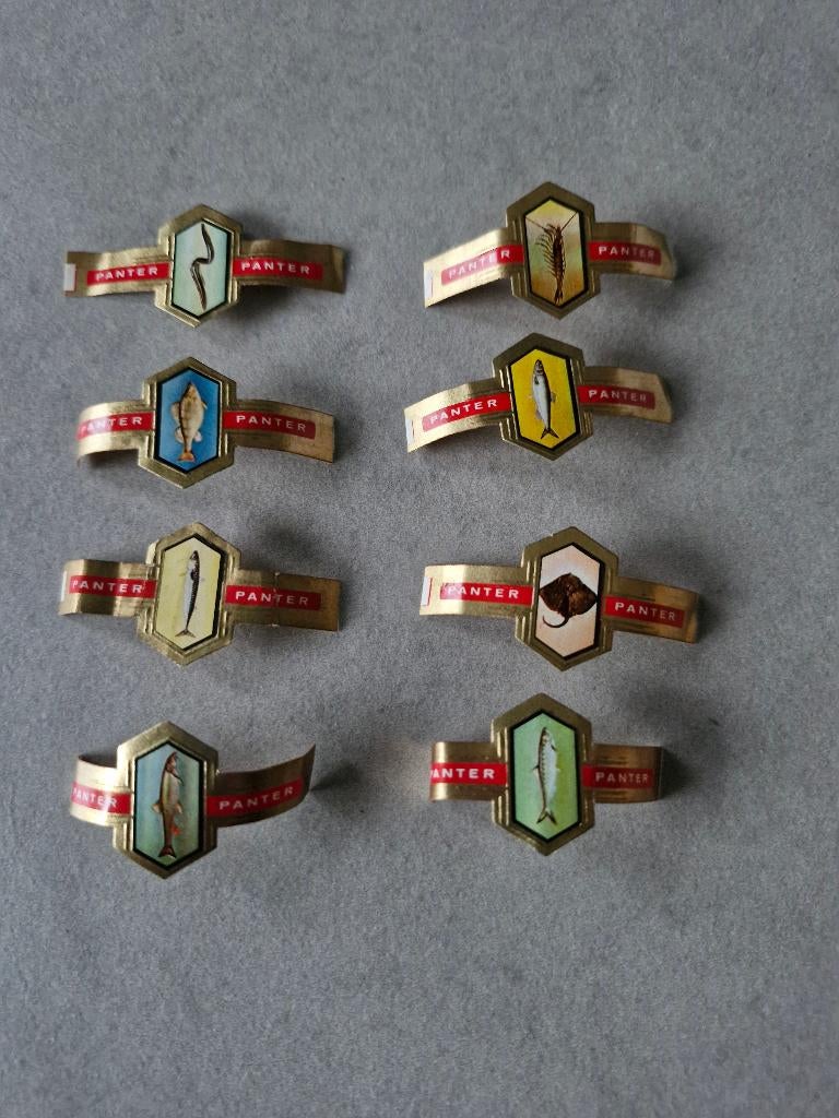 sigarenbanden Panter - Vissen, Verzenden, Sigarenbandjes