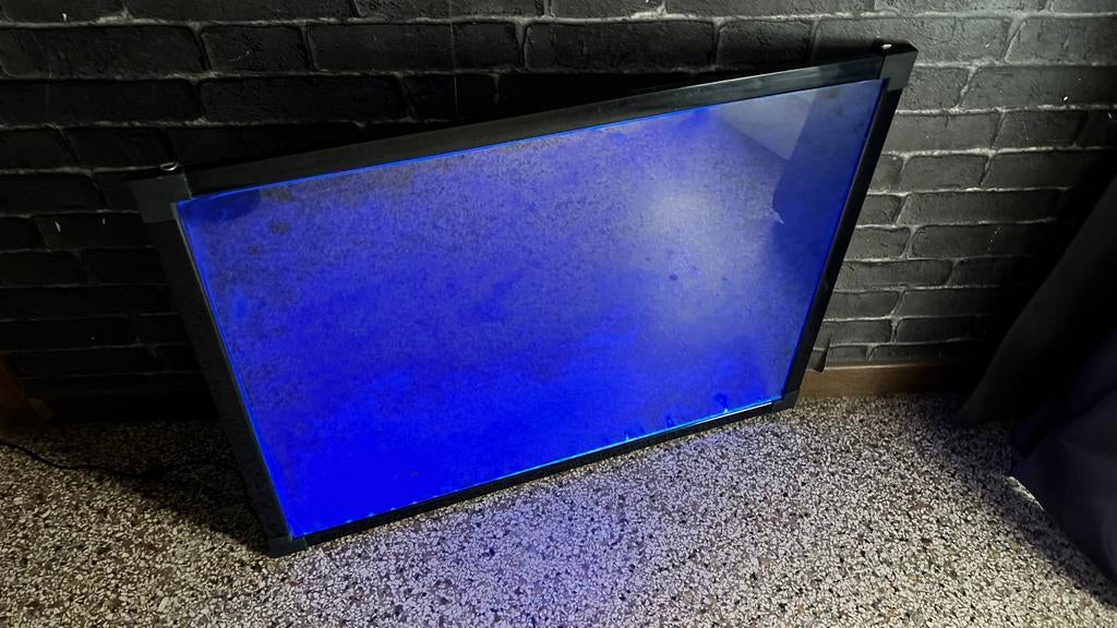 Panneau 80x60 LED — ambiance studio, fonctionne nickel, Bricolage & Construction, Plaques & Panneaux, Utilisé, Enlèvement
