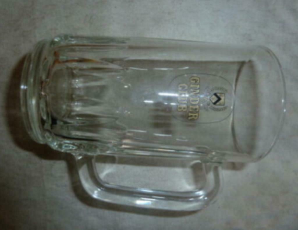 #I bier glas / pul GINDER CLUB Brouwerij Martinas - Merchtem, Verzamelen, Ophalen of Verzenden, Nieuw, Bierglas
