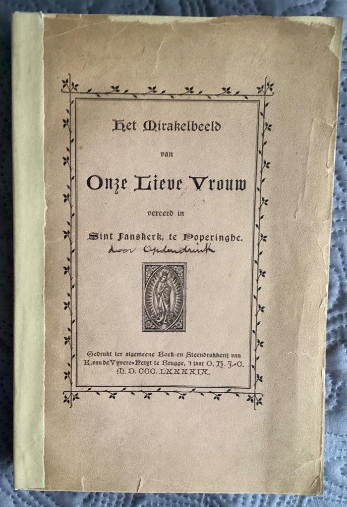 O.L.Vrouw der Sint-Janskerk te POPERINGHE, Ophalen of Verzenden