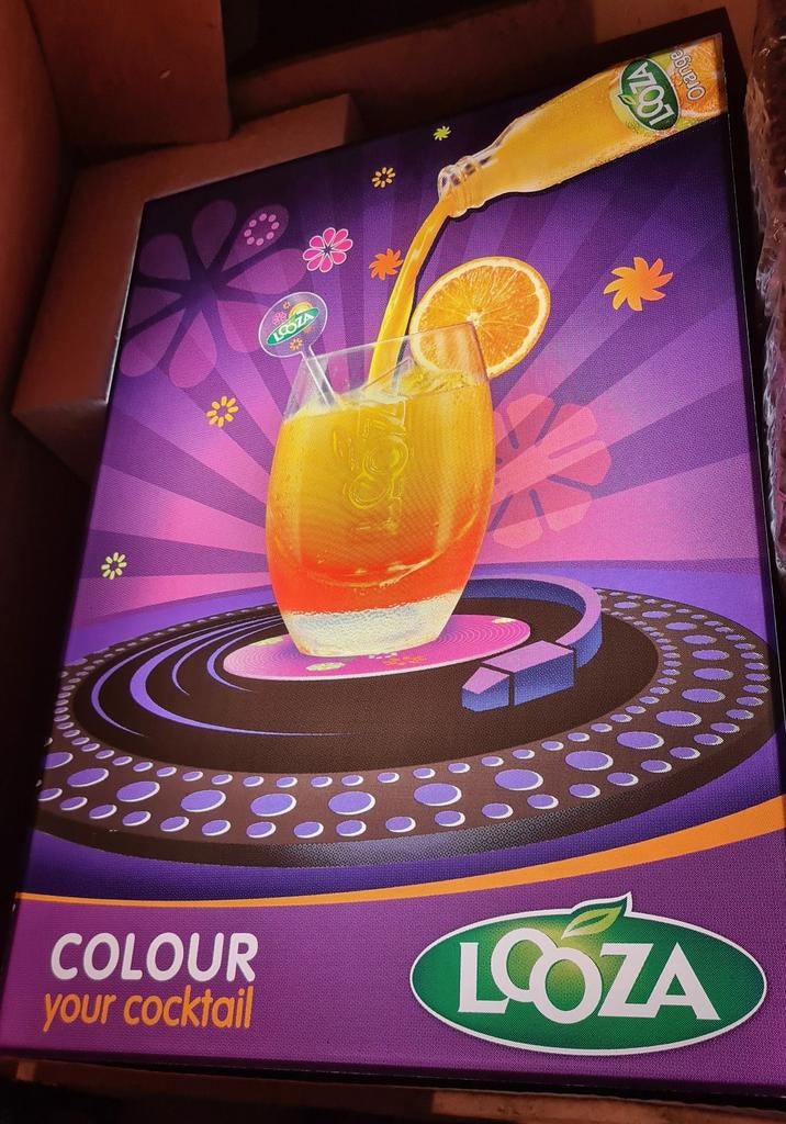 Licht reclame Looza Nieuw, Ophalen