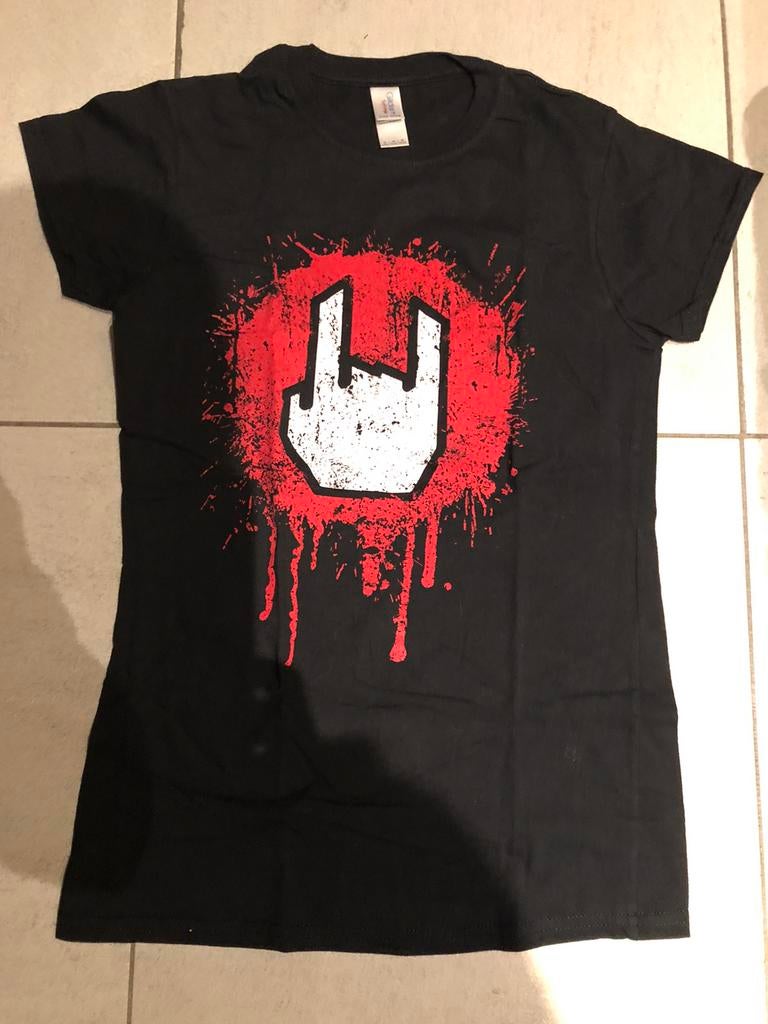 Damesshirt Devil’s Horn - zwart - damesmaat M, Ophalen of Verzenden, Nieuw, Zwart