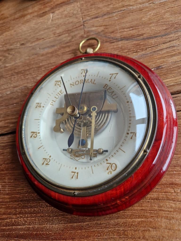Vintage Sundo barometer, Ophalen of Verzenden