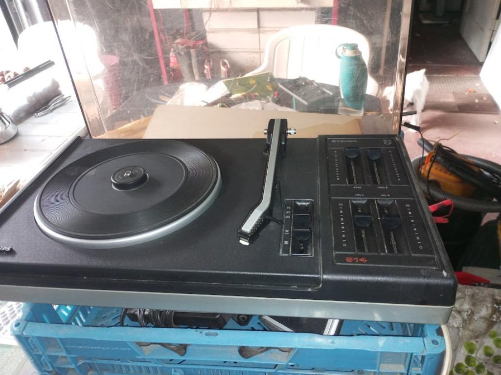Electrophone vintage, Enlèvement ou Envoi, Utilisé, Tourne-disque, Philips