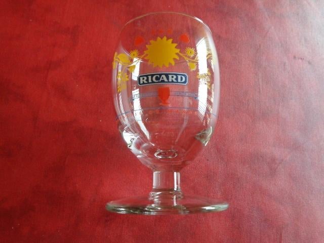 Verre publicitaire de collection. "RICARD", Collections, Marques & Objets publicitaires, Utilisé, Autres types, Envoi