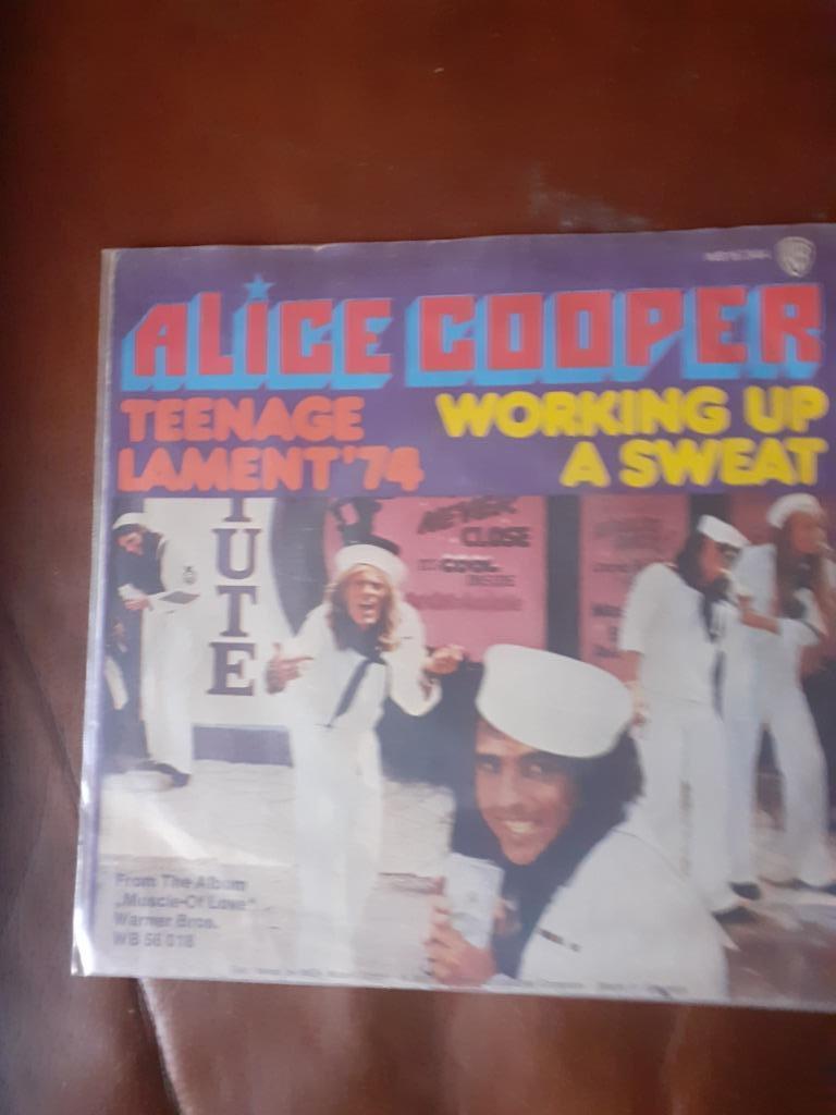 45T Alice Cooper : Teenage lament '74, Cd's en Dvd's, Vinyl Singles, Ophalen of Verzenden