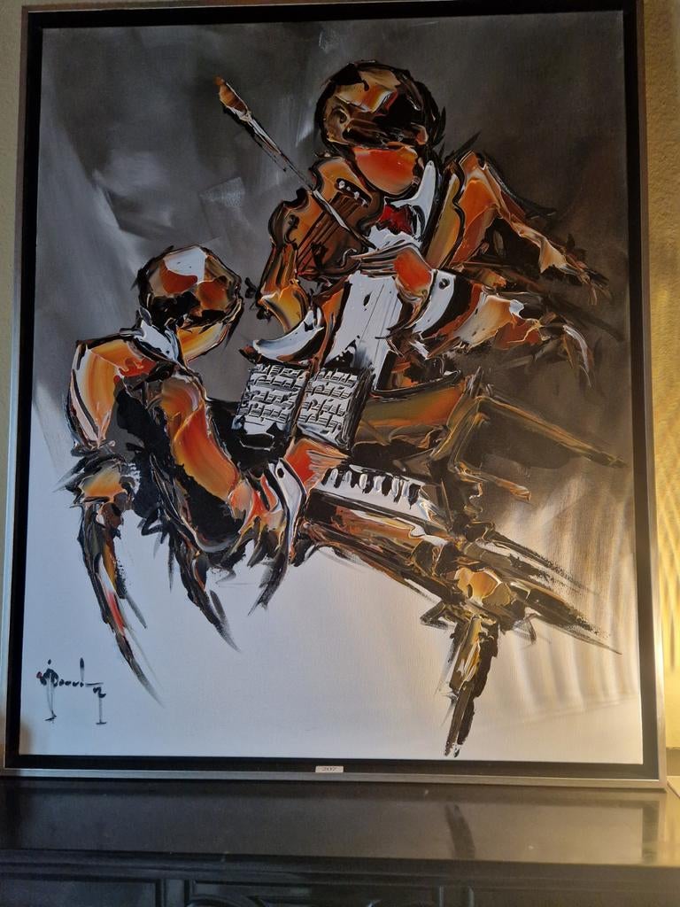 Peinture huile sur toile, Enlèvement