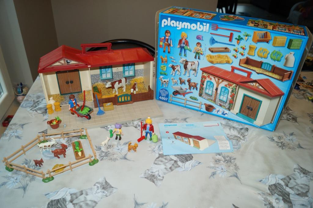 playmobil country meeneem boerderij 4897, Ophalen of Verzenden, Zo goed als nieuw