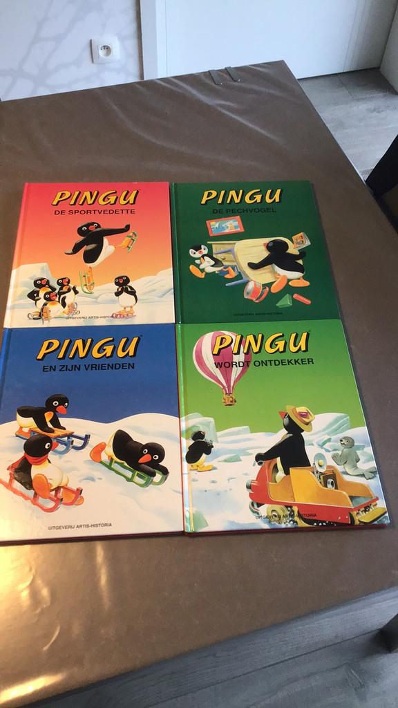 pingu (4 boeken), Ophalen