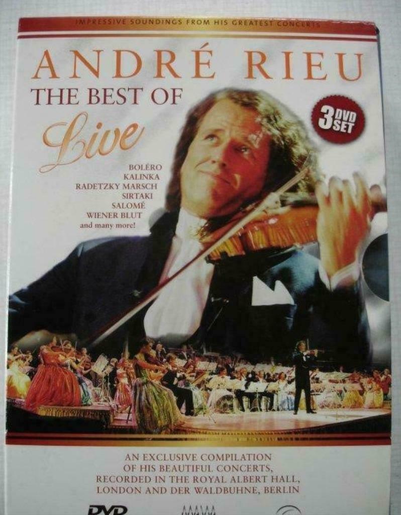 DVD "André Rieu - The best of live", Ophalen of Verzenden, Muziek en Concerten, Boxset