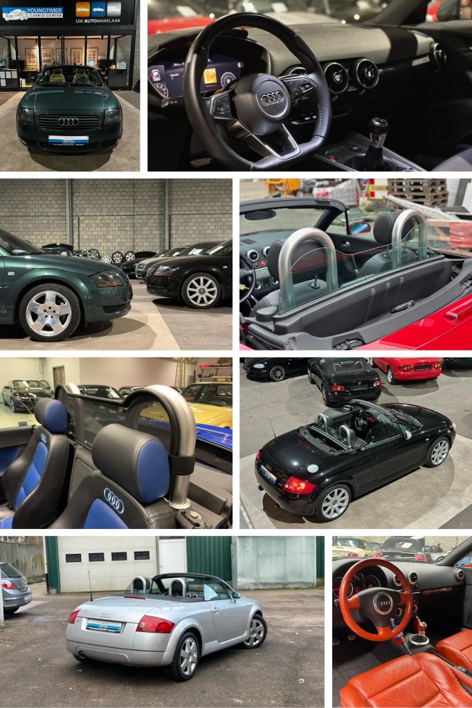 Audi TT | Toujours 10 Audi TT en stock., Auto's, TT, Cabriolet, Bedrijf, 2 deurs