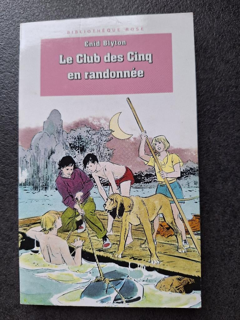Le club des cinq en randonnées - Enid Blyton, Livres, Enlèvement ou Envoi, Comme neuf, Enid Blyton, Fiction