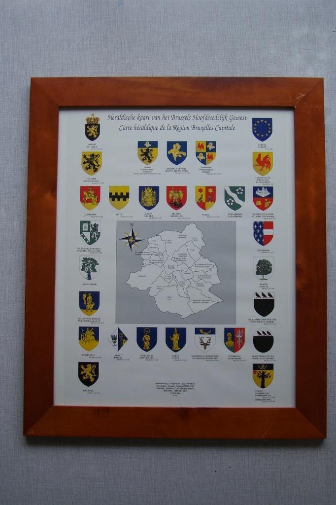 heraldische wapenschilden, Antiek en Kunst, Curiosa en Brocante, Ophalen