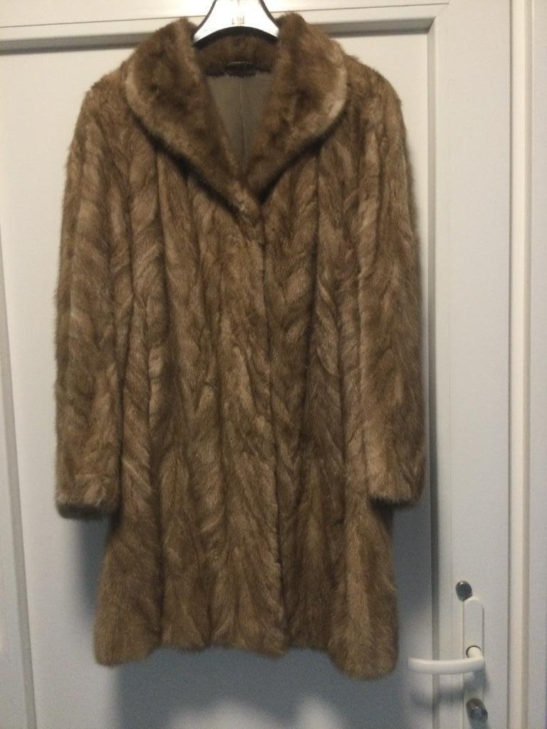 Bontjas Vison, Kleding | Dames, Jassen | Winter, Overige kleuren, Maat 42/44 (L), Zo goed als nieuw, Ophalen