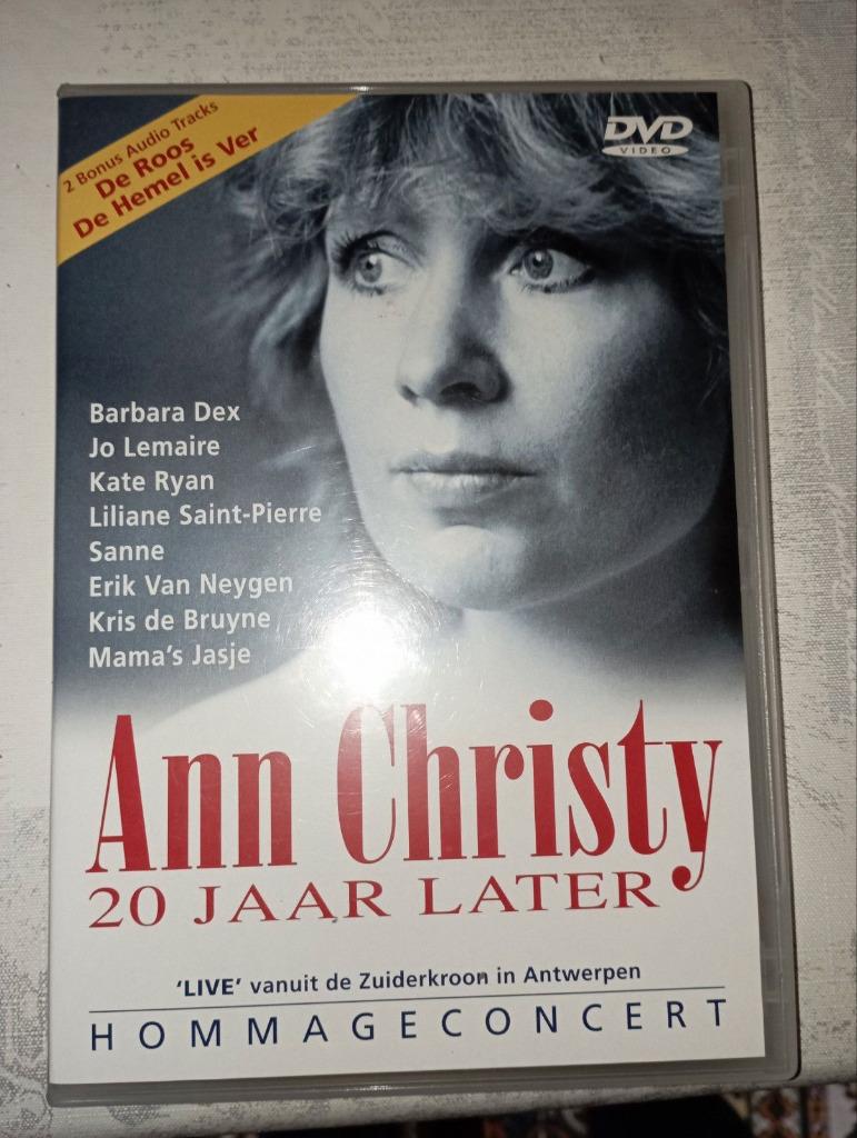 661) ANN CHRISTY 20 JAAR LATER DVD, Cd's en Dvd's, Ophalen of Verzenden, Zo goed als nieuw, Muziek en Concerten