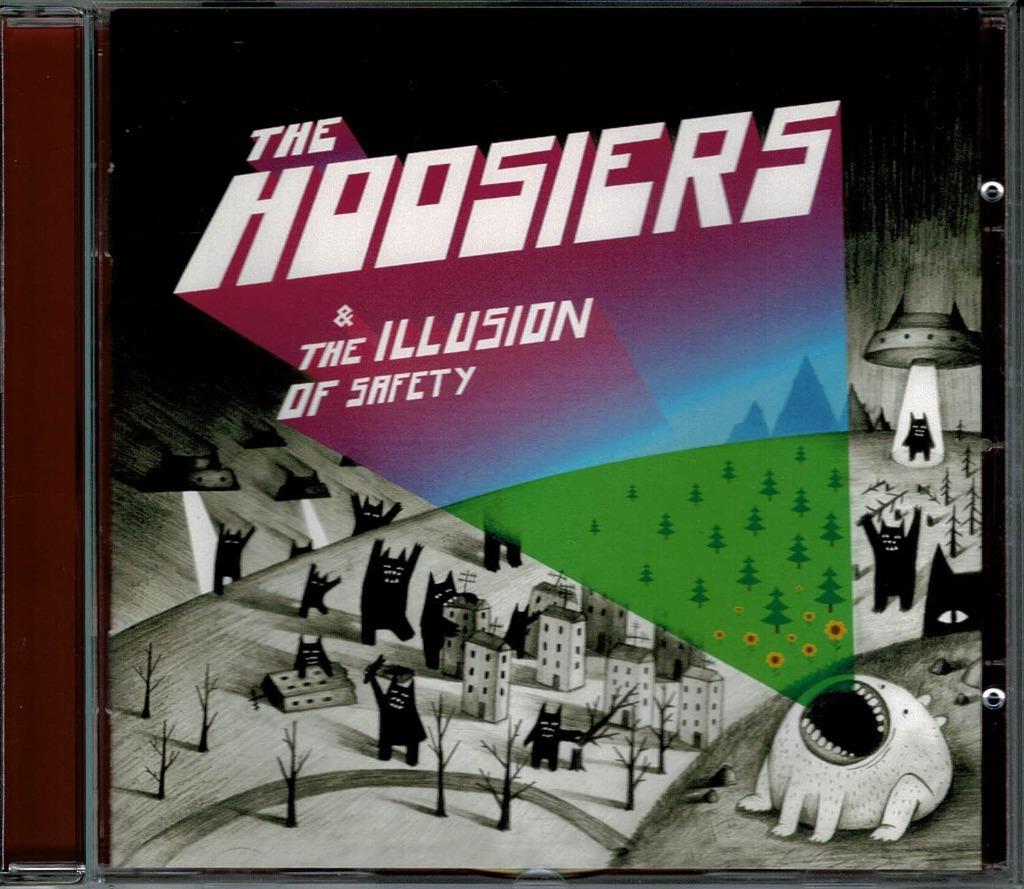 The Hoosiers & the illusion of safety, Cd's en Dvd's, Cd's | Pop, Zo goed als nieuw, Ophalen of Verzenden