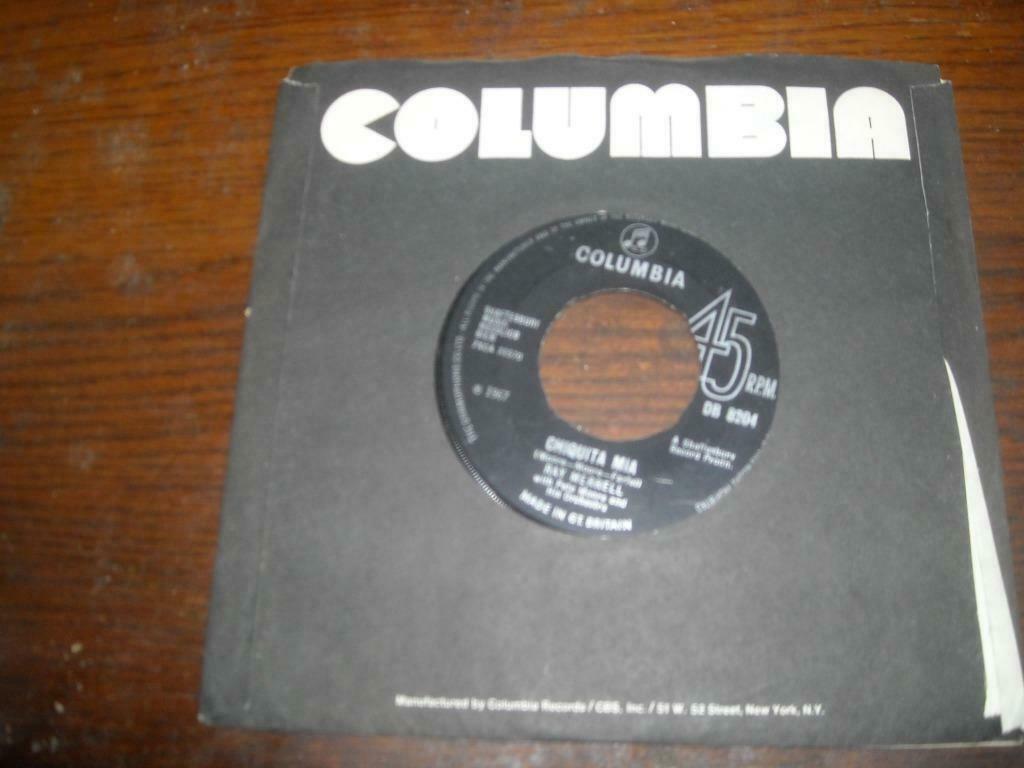 45T Ray Merrell : Chiquitta mia / Lazy miss Hazy, Ophalen of Verzenden