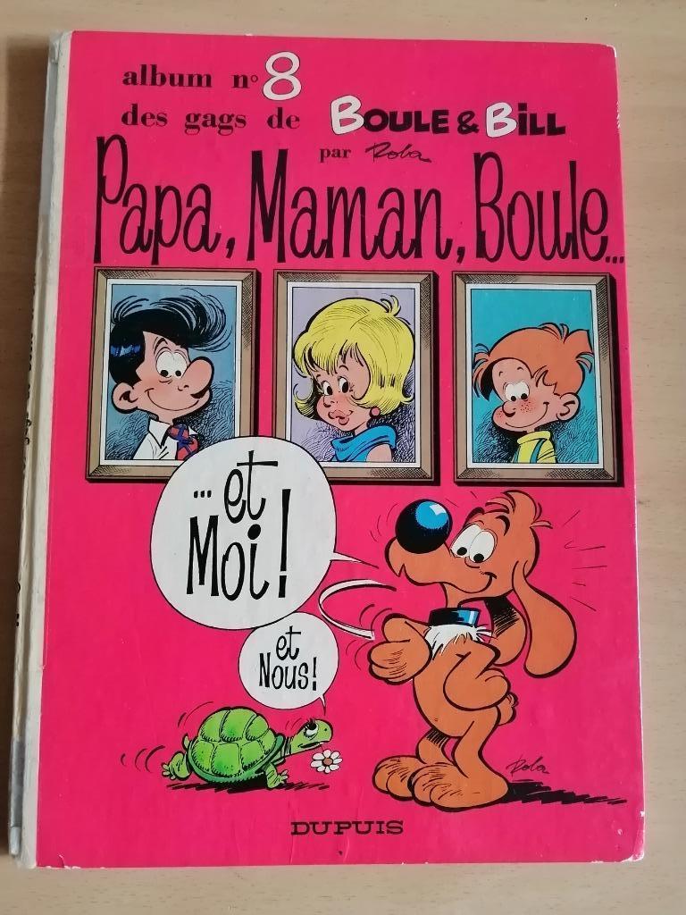 BD Boule et Bill 8. Papa, Maman, Boule et Moi ! E.O. 1972, Livres, BD, Enlèvement ou Envoi
