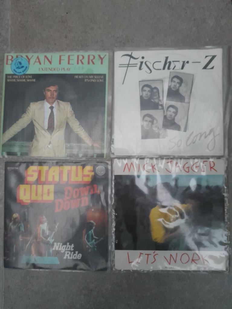 Lot TOP singles, Ophalen of Verzenden, Gebruikt, 7 inch, Single