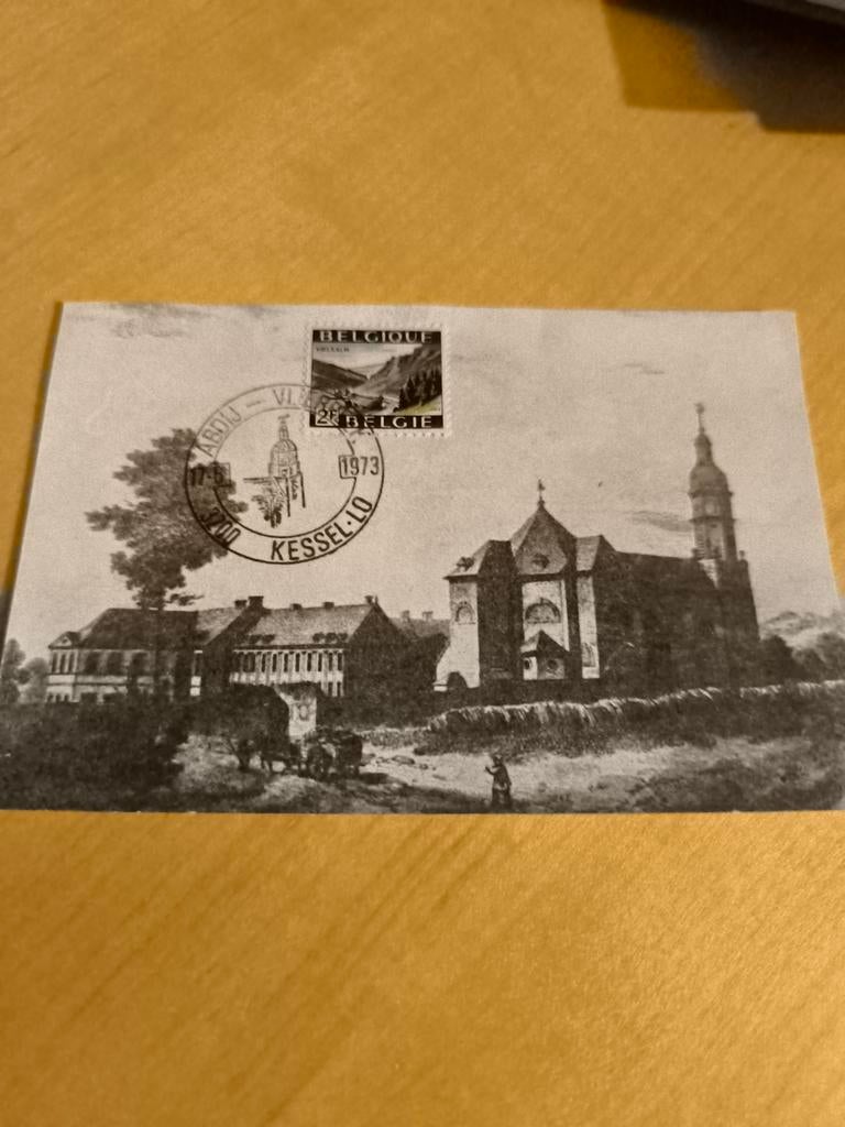postkaart Abdij Vlierbeek Kessel-Lo, Ophalen of Verzenden