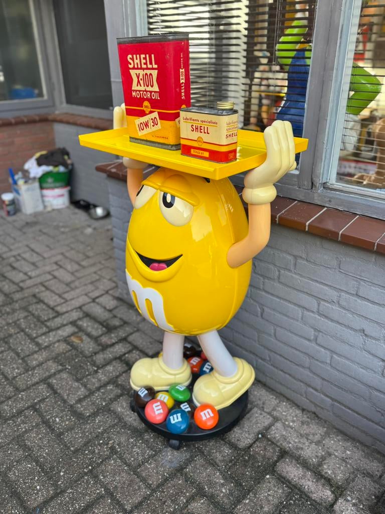 M&M winkel reclame display, Verzamelen, Ophalen, Gebruikt, Gebruiksvoorwerp