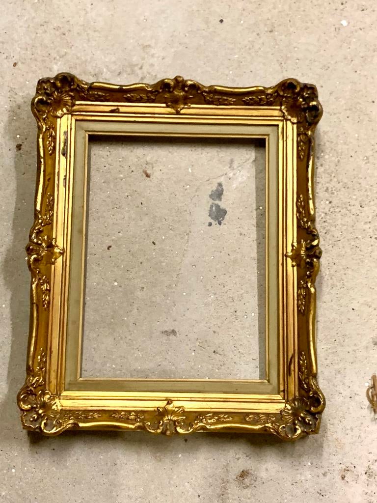 Cadre vintage ( sablon ), Ophalen, Zo goed als nieuw, Hout