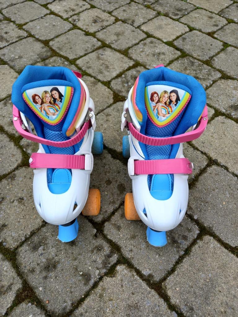 Rolschaatsen "K3", Verstelbaar, Kinderen, Ophalen of Verzenden, Zo goed als nieuw
