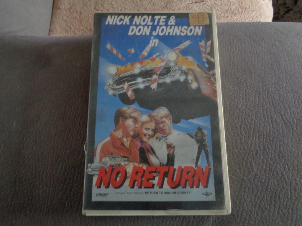 vhs ZELDZAAM(no return)return to macon county 1975 car movie, CD & DVD, VHS | Film, À partir de 16 ans, Enlèvement, Utilisé, Drame