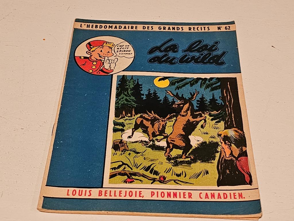 L'hebdomadaire des grands récits spirou, Livres, Enlèvement ou Envoi