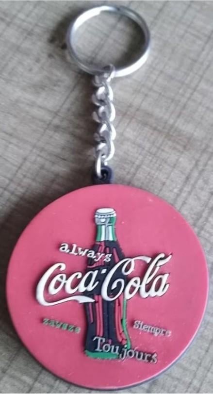 Coca-Cola: oude sleutelhanger, Verzamelen, Ophalen of Verzenden, Zo goed als nieuw, Merk