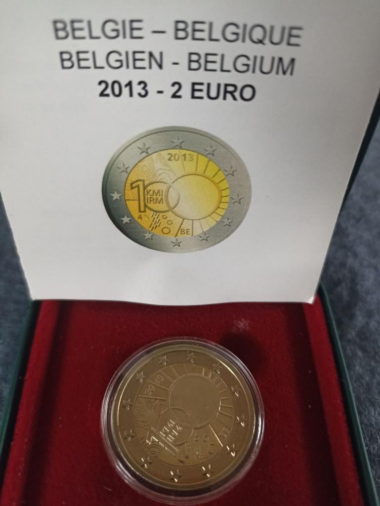 Belgique 2 euro 2013 IRM - Proof, Timbres & Monnaies, Monnaies | Belgique, Enlèvement ou Envoi
