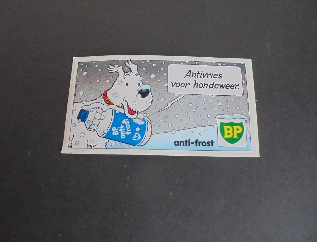 autocollant Tintin Milou BP, Envoi, Neuf, Bande dessinée ou Dessin animé