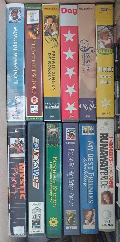 VHS Allerlei Lot 6 (apart verkrijgbaar), Enlèvement ou Envoi, Comme neuf