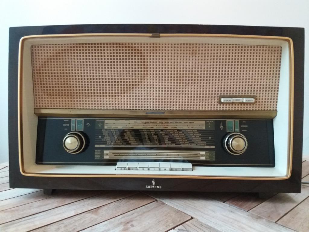RADIO VINTAGE SIEMENS SUPER RC 20, Enlèvement, Ne fonctionne pas, Radio