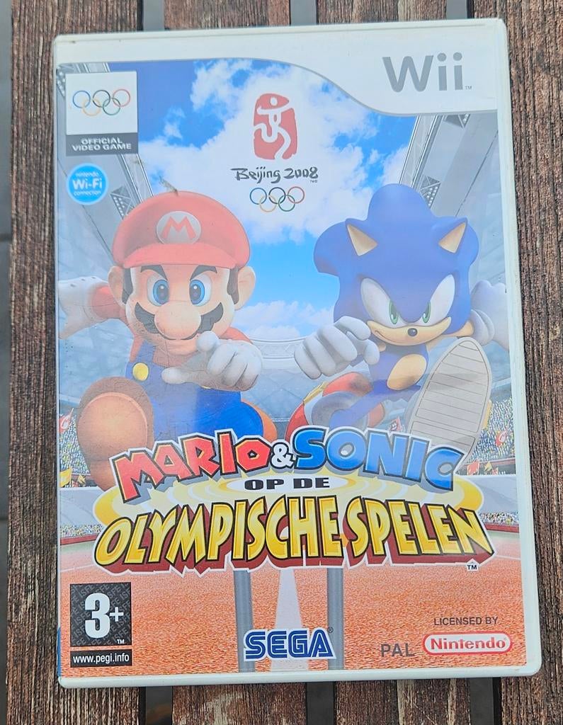Mario en Sonic op de Olympische Spelen, Games en Spelcomputers, Games | Nintendo Wii, Ophalen of Verzenden, Zo goed als nieuw
