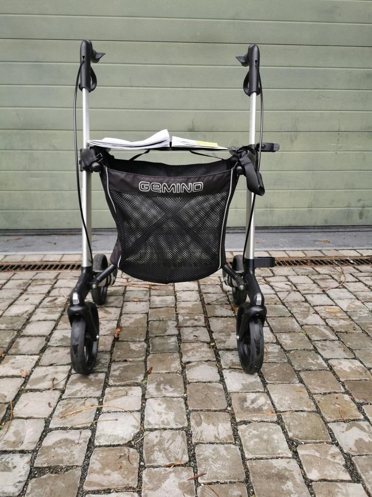 Sunrise Medical Gemino 30 Rollator info 0488826971, Diversen, Rolstoelen, Ophalen of Verzenden, Inklapbaar, Nieuw, Elektrische rolstoel