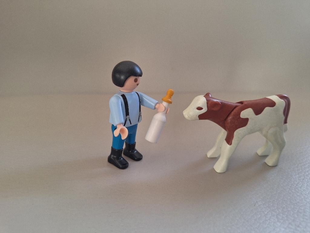 Playmobil jongen met kalfje 6806, Ophalen of Verzenden