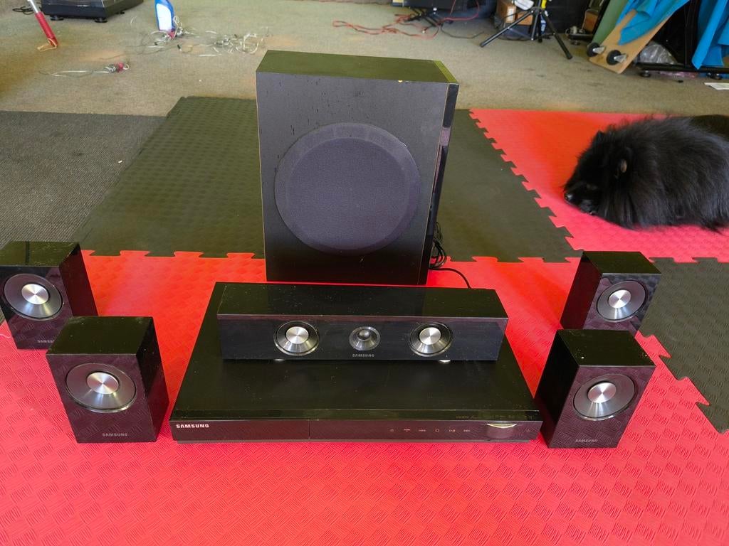 Samsung ht-c550 home cinema system 5.1 audio, Enlèvement