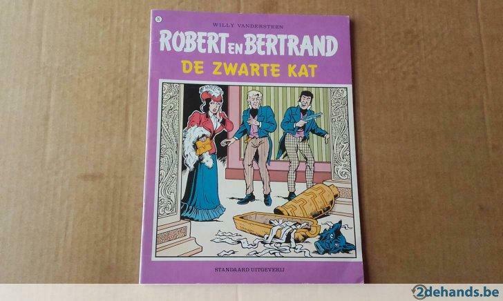 Robert en Bertrand.26.De zwarte kat, Ophalen of Verzenden, Gelezen