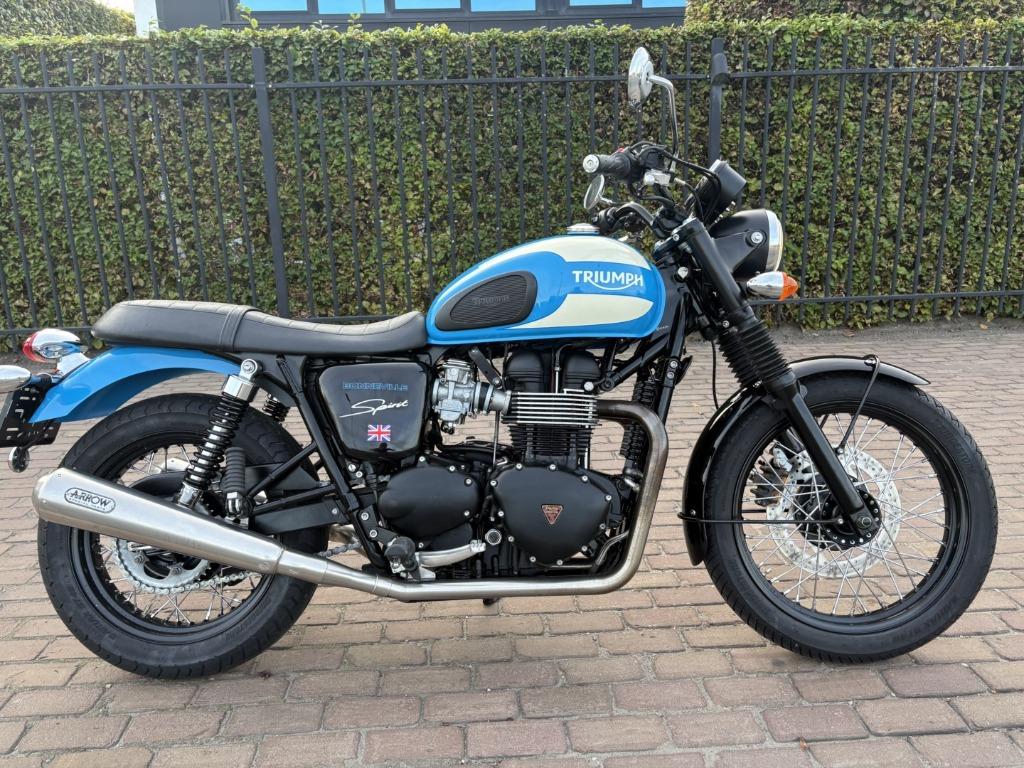 Triumph Bonneville T100 Spirit, Motos, Permis Moto A, Entreprise, 865 cm³, Plus de 35 kW