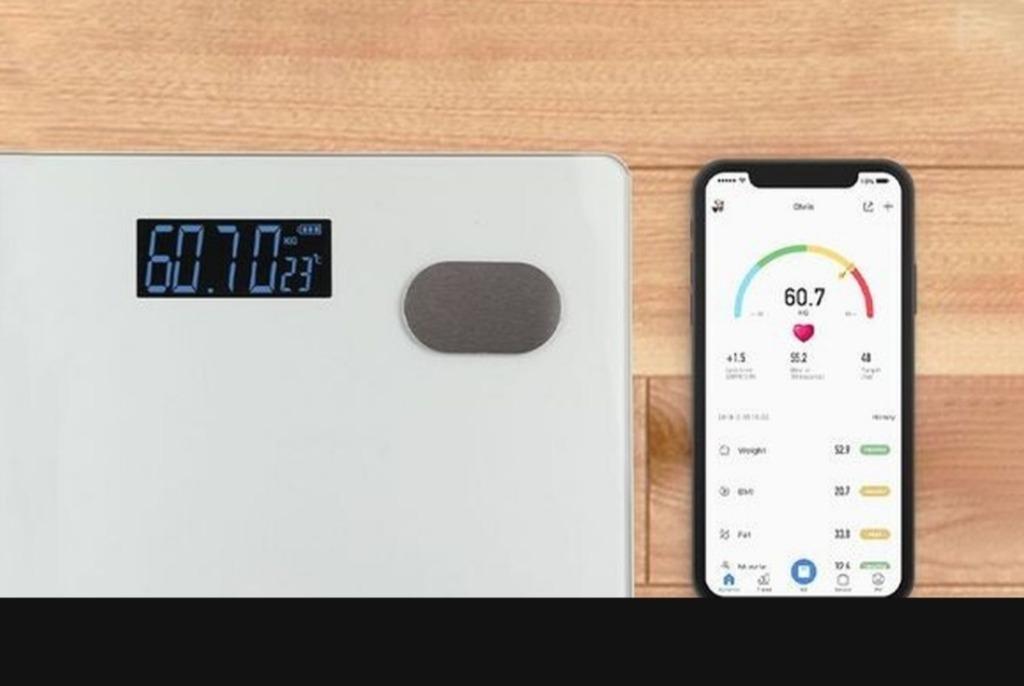 Bluetooth-verbonden weegschaal. Nieuw!, Ophalen of Verzenden, Nieuw, Digitaal