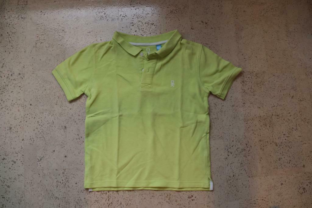fluo geel polo maat 128, Enfants & Bébés, Vêtements enfant | Taille 128, Garçon, Enlèvement ou Envoi, Utilisé, Okaidi