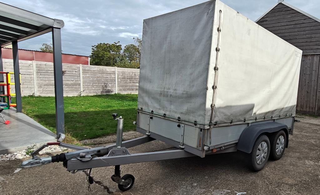 Aanhangwagen, 2ton, Enlèvement, Utilisé