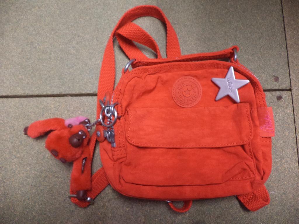 handtasje - rugzakje van KIPLING --- nieuw, Ophalen of Verzenden, Nieuw, Rood, Handtas